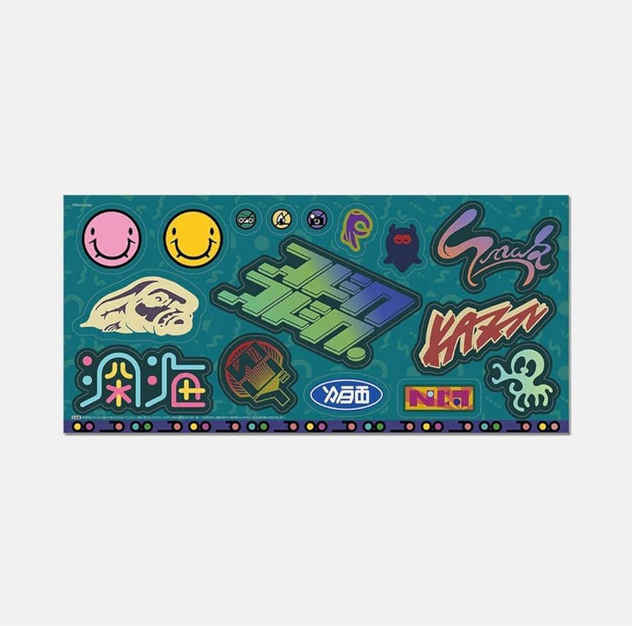 スプラトゥーン2 ステッカー スプラトゥーン2 イカすテッカー ステッカー 3種×3セットの通販